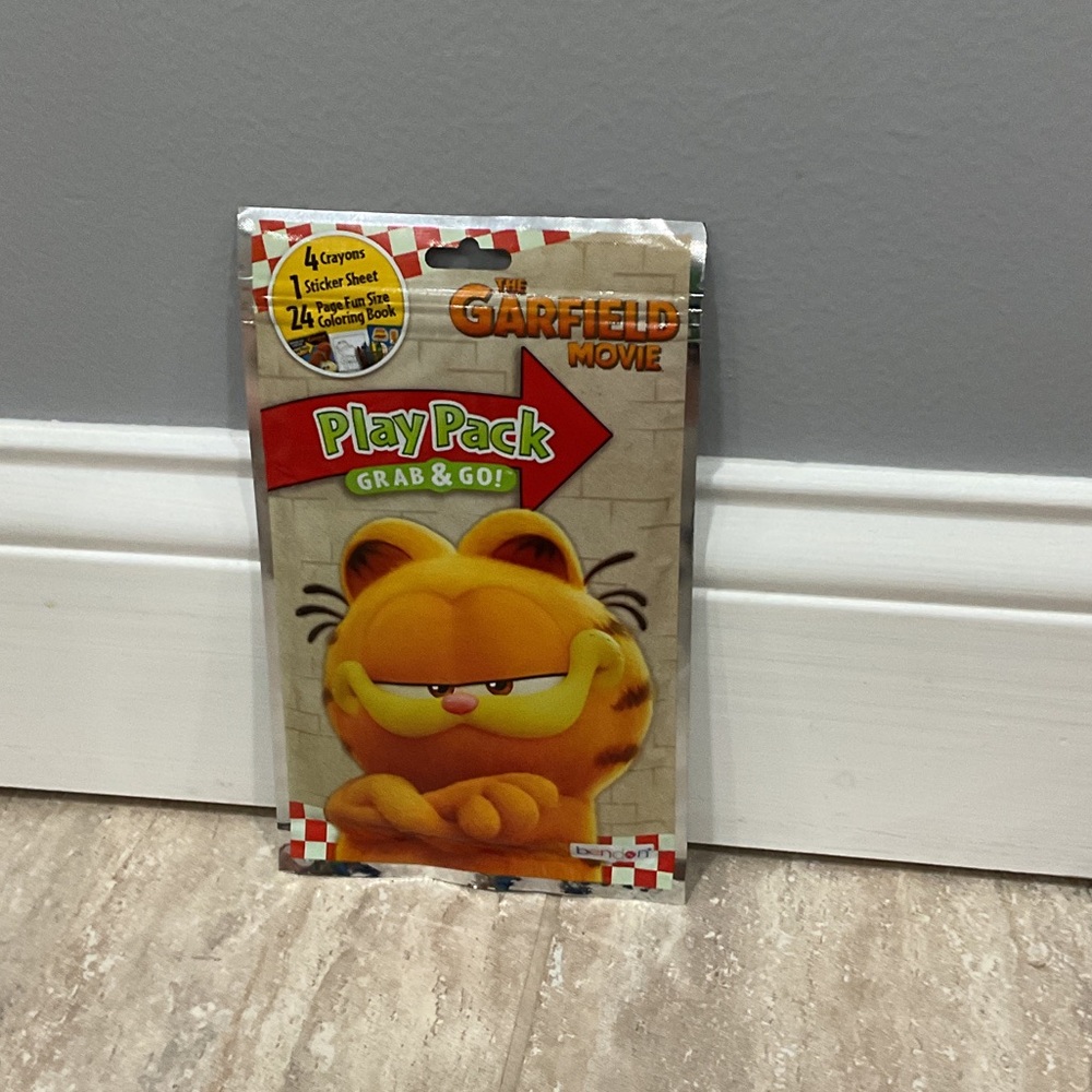 Garfield Movie Play Pack unopened